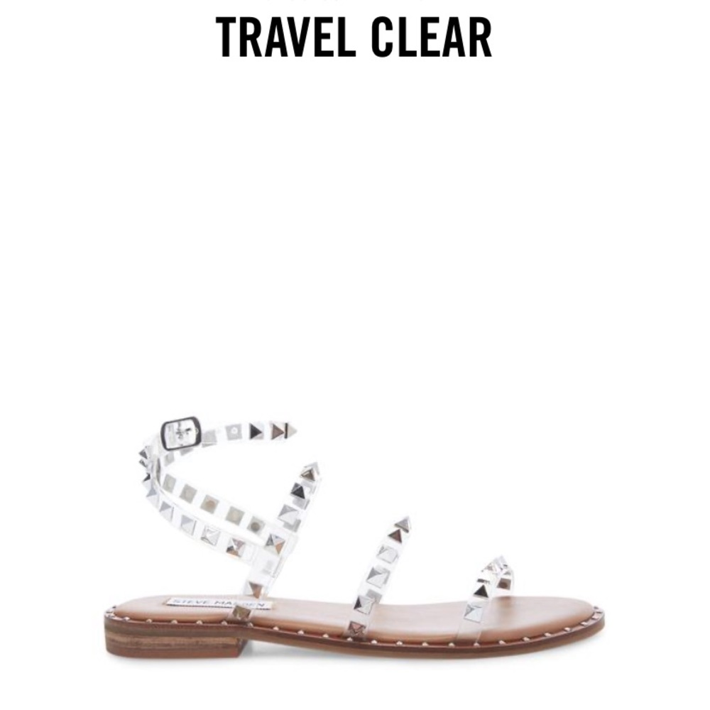 STEVE MADDEN Travel Clear Sandals